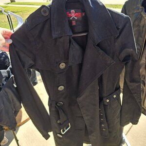 Royal Bones by Tripp NYC Corset Trenchcoat Jacket